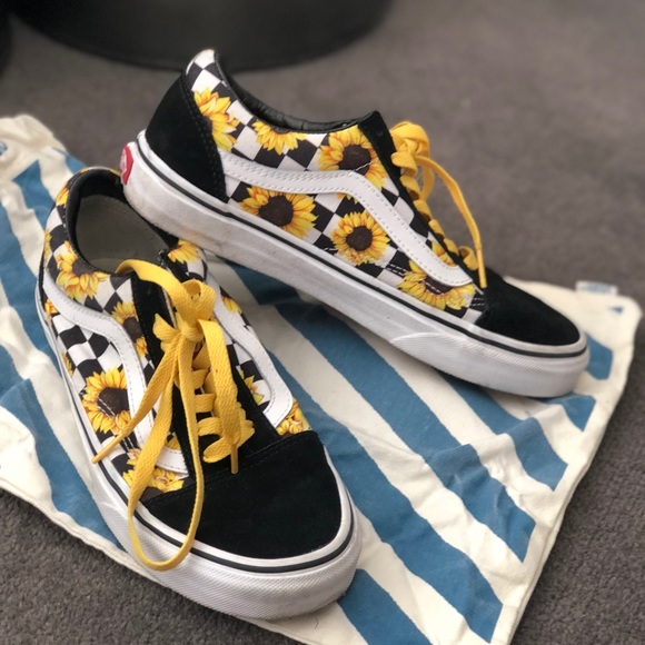 sunflower old skool vans